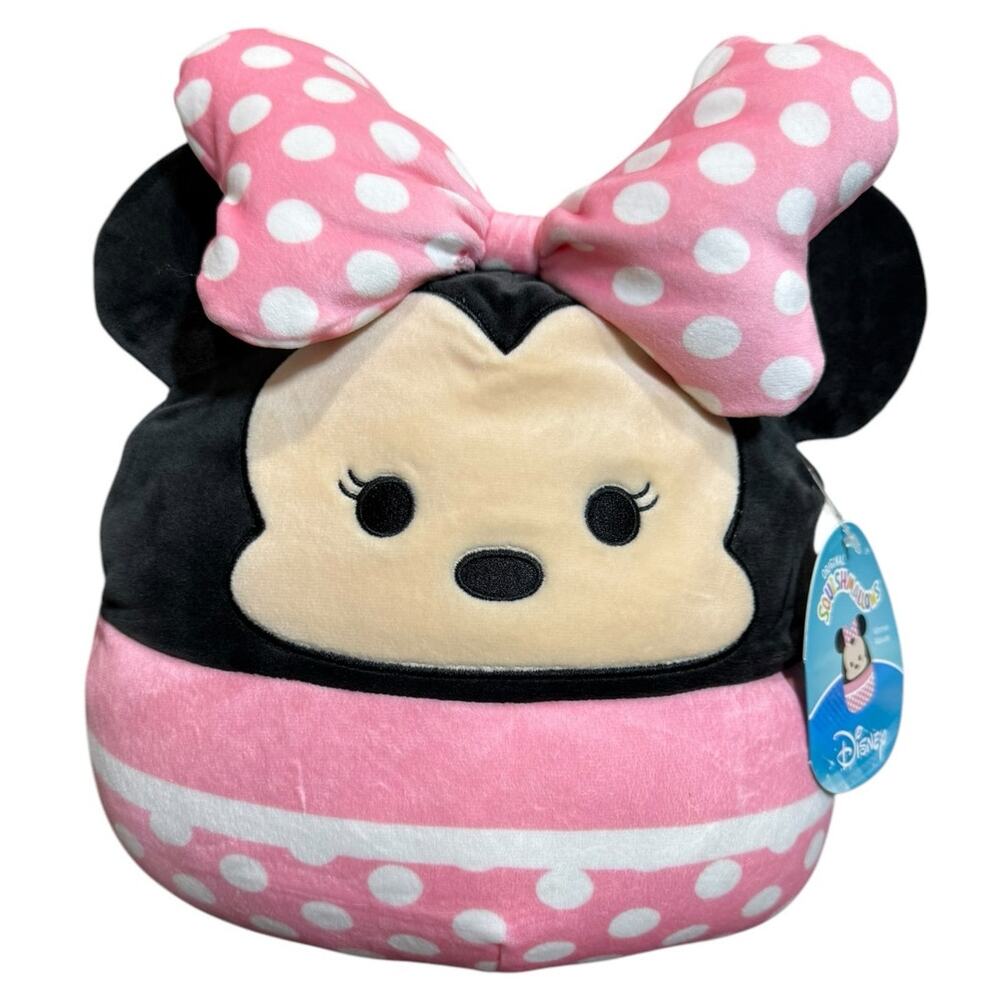 Squishmallows‎ 12” Disney Minnie Mouse Plush Toy Stuffed Animal Mickey Mouse
